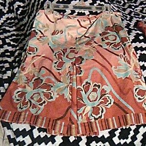 Flowered skirt